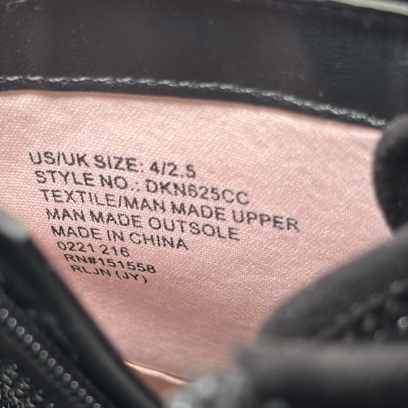 DKNY Girls Ava Speed Moto Sparkle Boots Size 4 NWOT - Picture 10 of 14